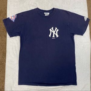 New York Yankees 100th Anniversary 1903-2003 Adidas Size Medium T-Shirt